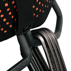 black-safety orange